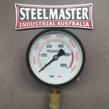 Pressure Gauge 0-1000 Bar / 0-14000 PSI