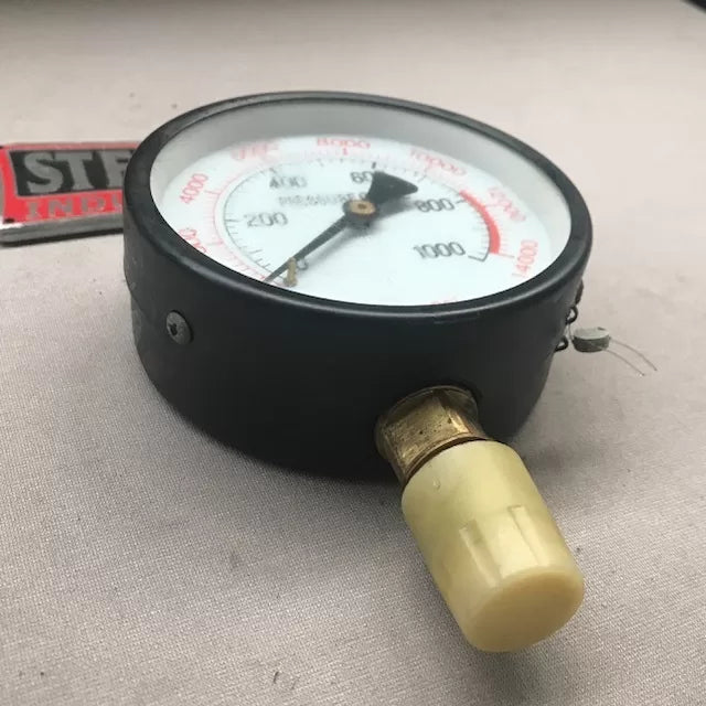 Pressure Gauge 0-1000 Bar, 0-14000 PSI