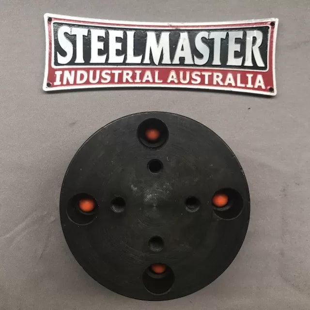 Punch & Shear Pressure Plate - Approx. 100mm Diameter x 45 Thick