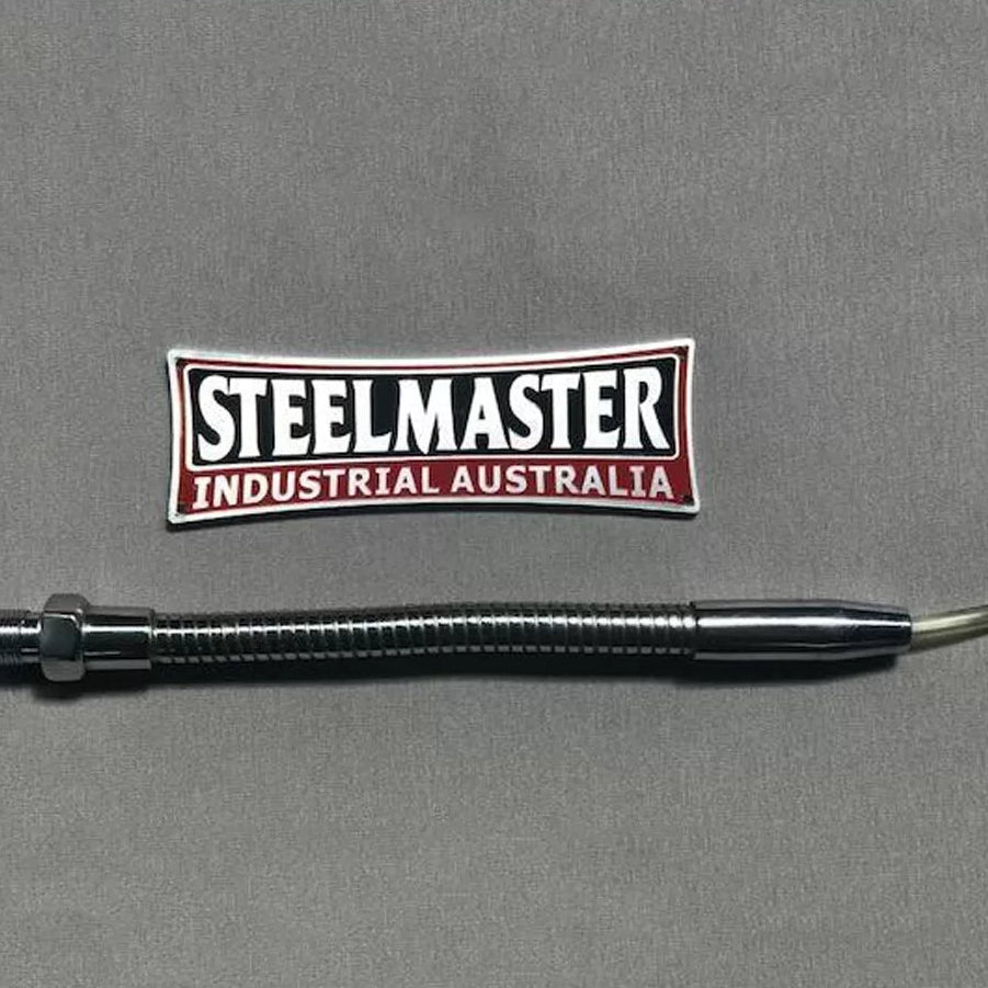 Radial Arm Drill Armour Coolant Hose 240mm, 3/8" BSPT