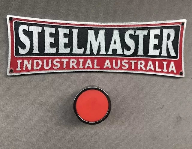 Workshop Press Red Push Button (Top) ZB2 BA4C to suit SM-MDY