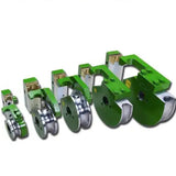 Round Pipe Die Set 60.3mm OD (50mm NB), 6" CLR, 180 Deg