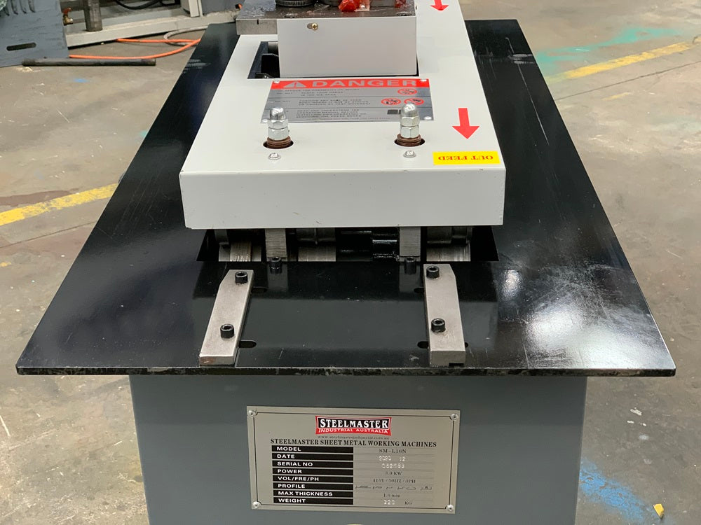 Lockseamer, 16# Capacity, 6 Profiles, 415V
