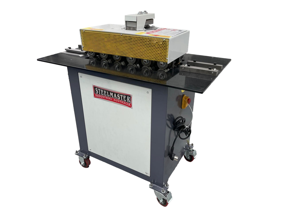 HVAC / Sheetmetal Lockseamer 1.2mm Capacity. Steelmaster Model: SM-L20N, 4 Profiles in 1