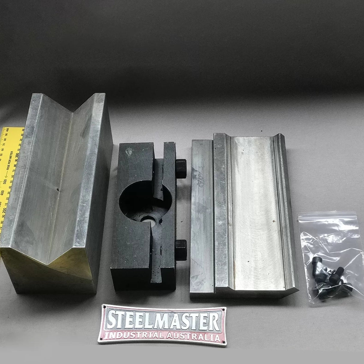 Heavy Duty Single Vee Plate Bending Attachment, 70mm Vee Width