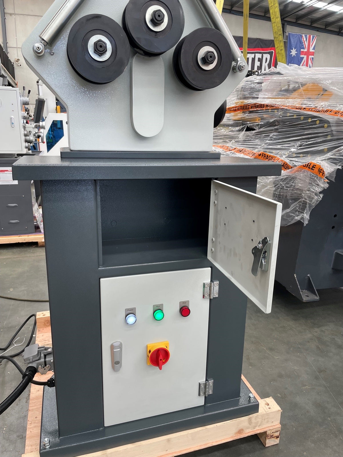 Steelmaster SM-PK35VH Section Ring Roller, Horizontal & Vertical - Motorized Operation 415V.