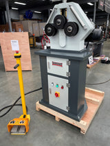 SM-PK35VH Section - Ring Roller. Steelmaster - Horizontal & Vertical Operation  Motorized Bottom Rollers, Forward / Reverse Operation With E-Stop. 415V / 3Phase.
