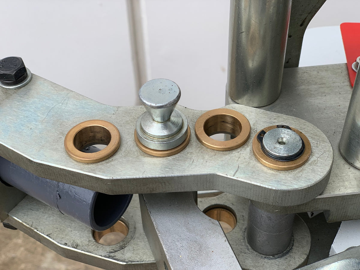 Industrial Tube & Pipe Bender, 45mm/33.4mm Capacity