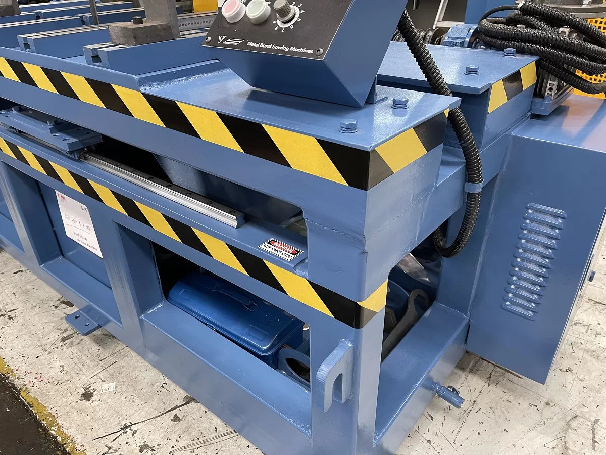 V-Series Vertical Bandsaw with Large Tee Slotted Working Table Area