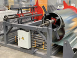 HVAC Auto Duct Line Model: AML-3, 1550mm, Twin Decoiler, Leveller/Ribbing/Notching/Shearing/Folding