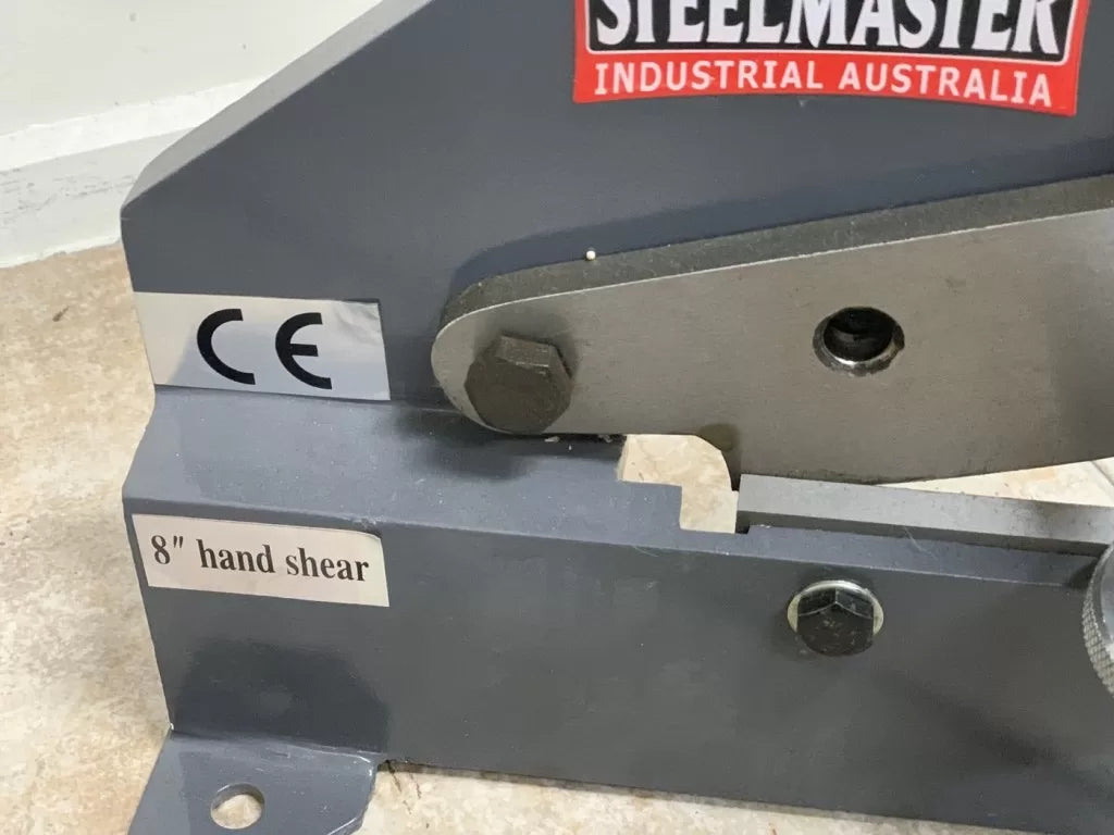 Hand Shear, 205mm Throat, Manual Type