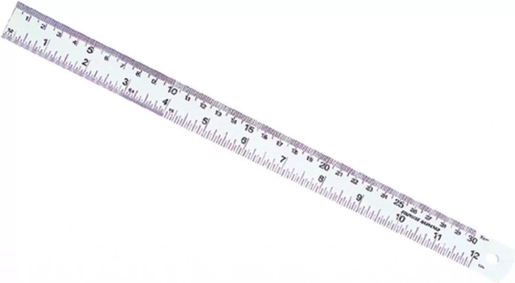 Stainless Steel Ruler, 300mm