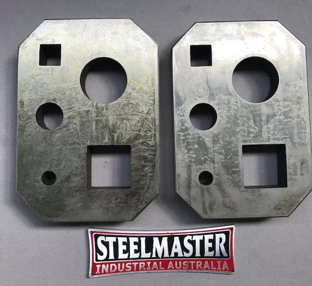 Section Cutting Blades for SM-PS70 Punch & Shear (1 Set, 2 Blades for Solid Round & Square Bar)