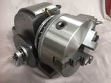 Semi-Universal Dividing Head with 6" (160mm) 3-Jaw Chuck