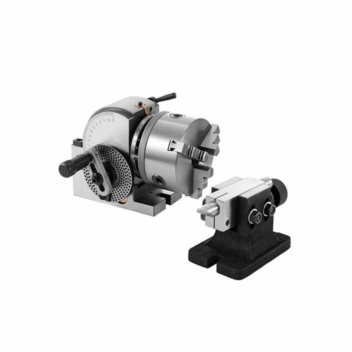 Semi Universal Dividing Head with 100mm 3 & 4 Jaw Chucks