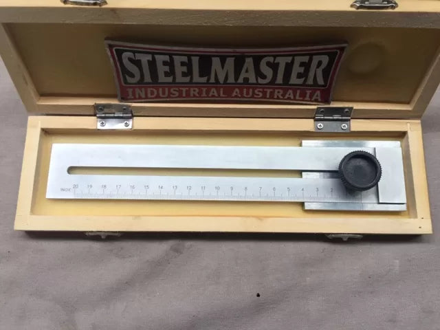 Steel Scribing Gauge, 200mm
