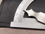 Steel Angle Protractor, 0 - 180 Degrees