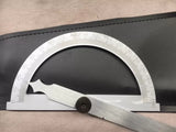 Steel Angle Protractor, 0 - 180 Degrees