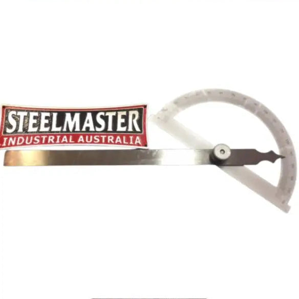 Steel Angle Protractor, 0-180 Degree