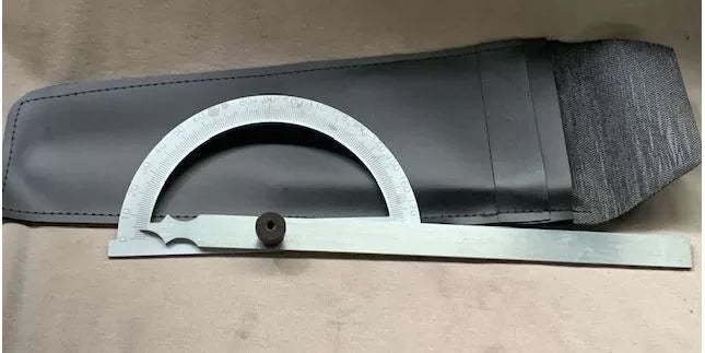 Steel Angle Protractor, 0 - 180 Degrees