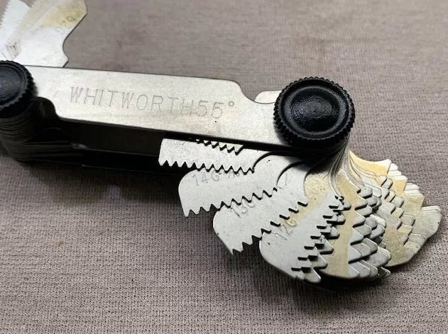 Thread Pitch Gauge, Metric & Imperial (Whitworth) Range