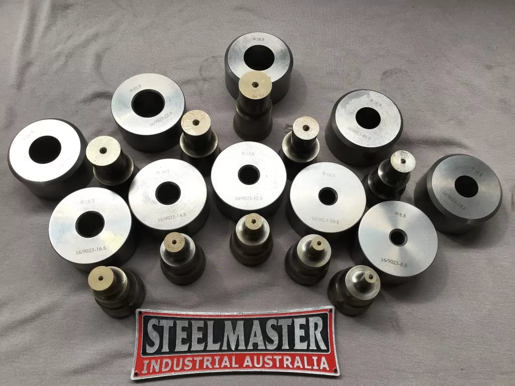Tooling Kit 9001 Punches / 9023 Dies = 8mm to 26mm (Even Sizes)