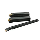 Lathe Turning Tool Set, 3-Piece Carbide Clamped Type, 16mm
