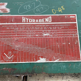 Hydrabend Pressbrake 3700 x 120T – Used