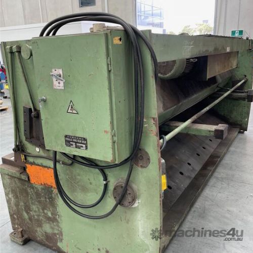 Used STP 4000 x 6 mm Swingbeam Guillotine