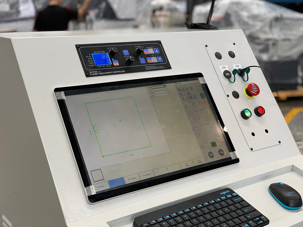 Plasma / Flame Combo CNC – STEELMASTER ULTIMO Plus - CNC Plasma & Oxy Flame Profiler 1500mm x 3000mm. Networkable.