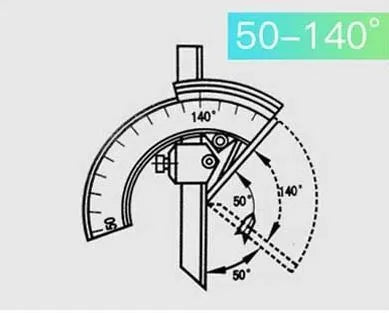 Vernier Universal Angle Ruler, 0-320 Degree