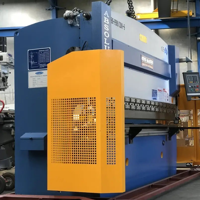 Absolute NC Hydraulic Pressbrake. 2500mm x 70Ton. 2 Axis NC Estun E21 Controller
