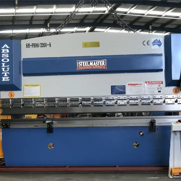 NC Hydraulic Pressbrake. 3200mm x 90Ton. 2 Axis NC Estun E21+ Controller