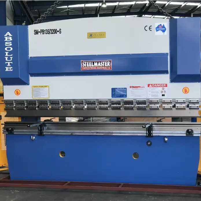 Absolute NC Hydraulic Pressbrake 3200mm x 135Ton. 2 Axis Estun E21 Controller