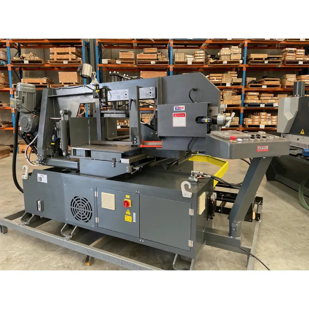 NEW MODEL: Automatic NC Mitre Bandsaw, 620mm x 440mm RHS, 450mm Round Capacity, Bundle Clamp