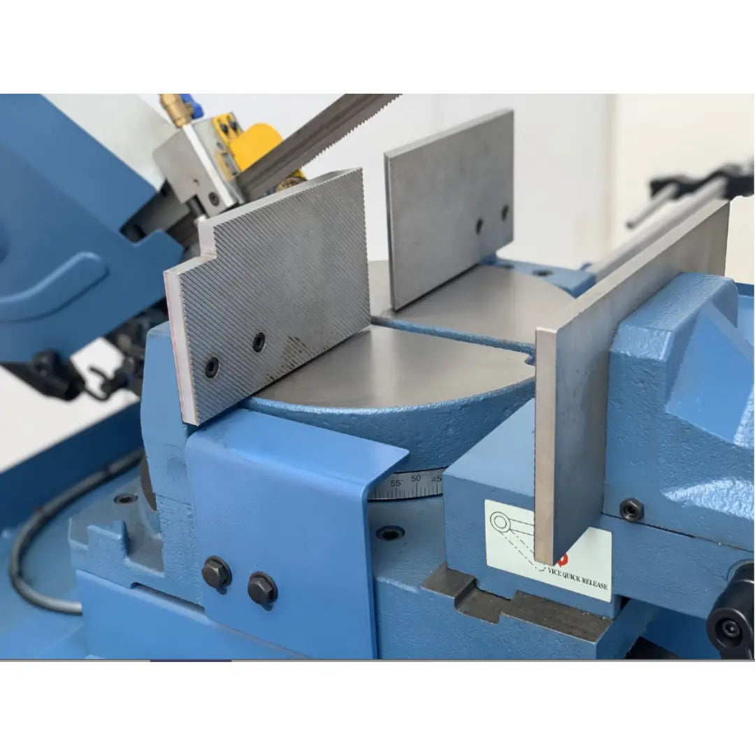 Heavy-Duty Double Mitre Bandsaw, 415V, 315mm x 240mm RHS, 255mm Round Capacity