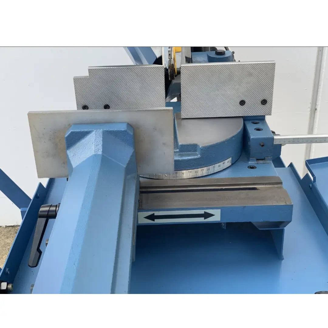 Heavy-Duty Double Mitre Bandsaw, 415V, 315mm x 240mm RHS, 255mm Round Capacity