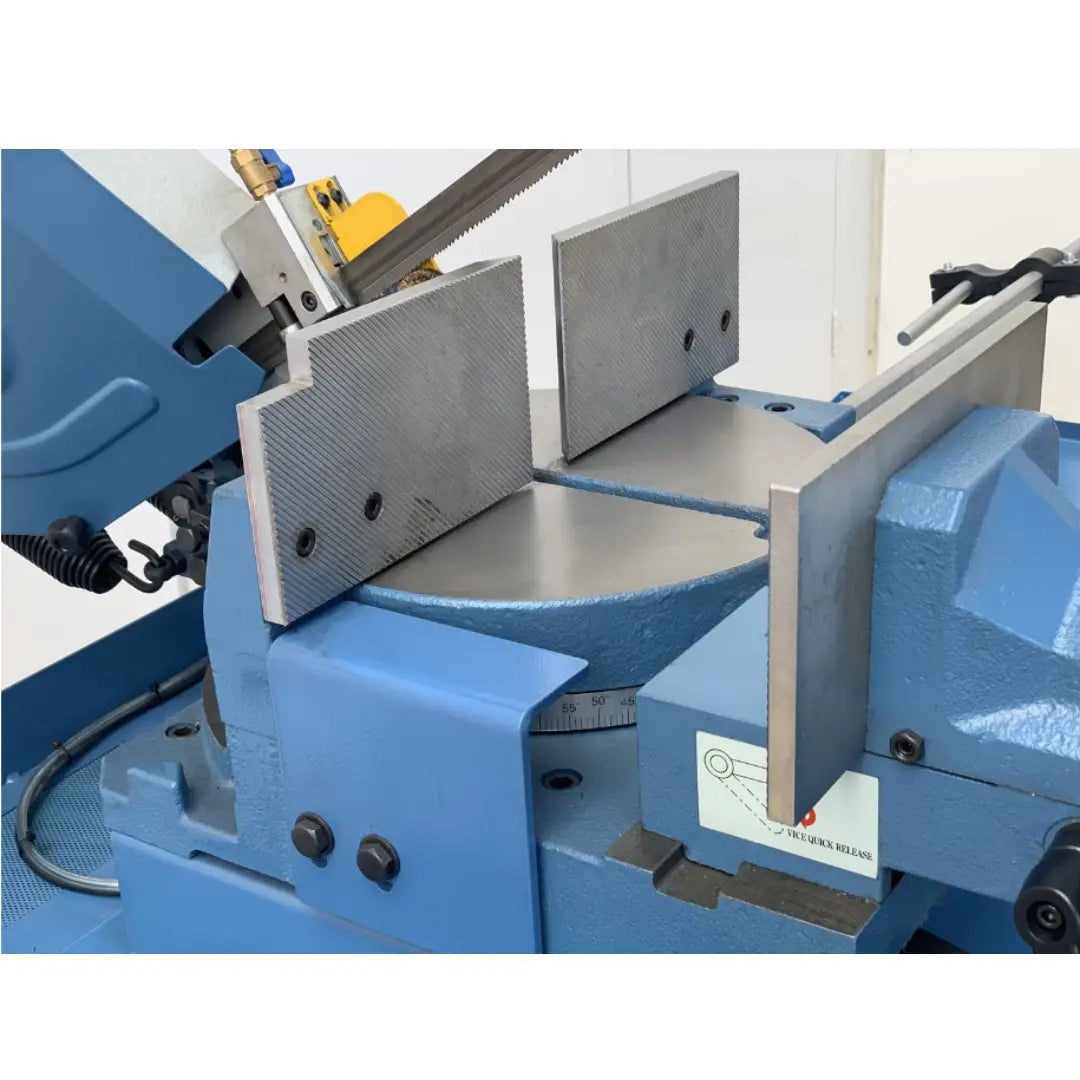 Heavy-Duty Double Mitre Bandsaw, 415V, 315mm x 240mm RHS, 255mm Round Capacity