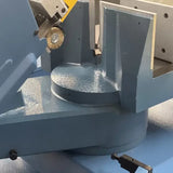 Semi-Automatic Hydraulic Double Mitre Bandsaw, 360mm RHS x 270mm Round Capacity