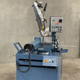 Semi-Automatic Hydraulic Double Mitre Bandsaw, 360mm RHS x 270mm Round Capacity