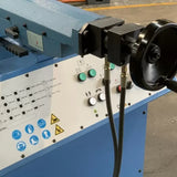 Semi-Automatic Hydraulic Double Mitre Bandsaw, 530mm RHS x 355mm Round Capacity