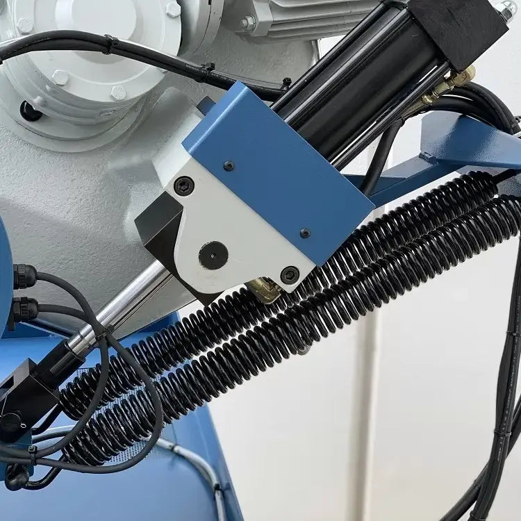 Semi-Automatic Hydraulic Double Mitre Bandsaw, 530mm RHS x 355mm Round Capacity