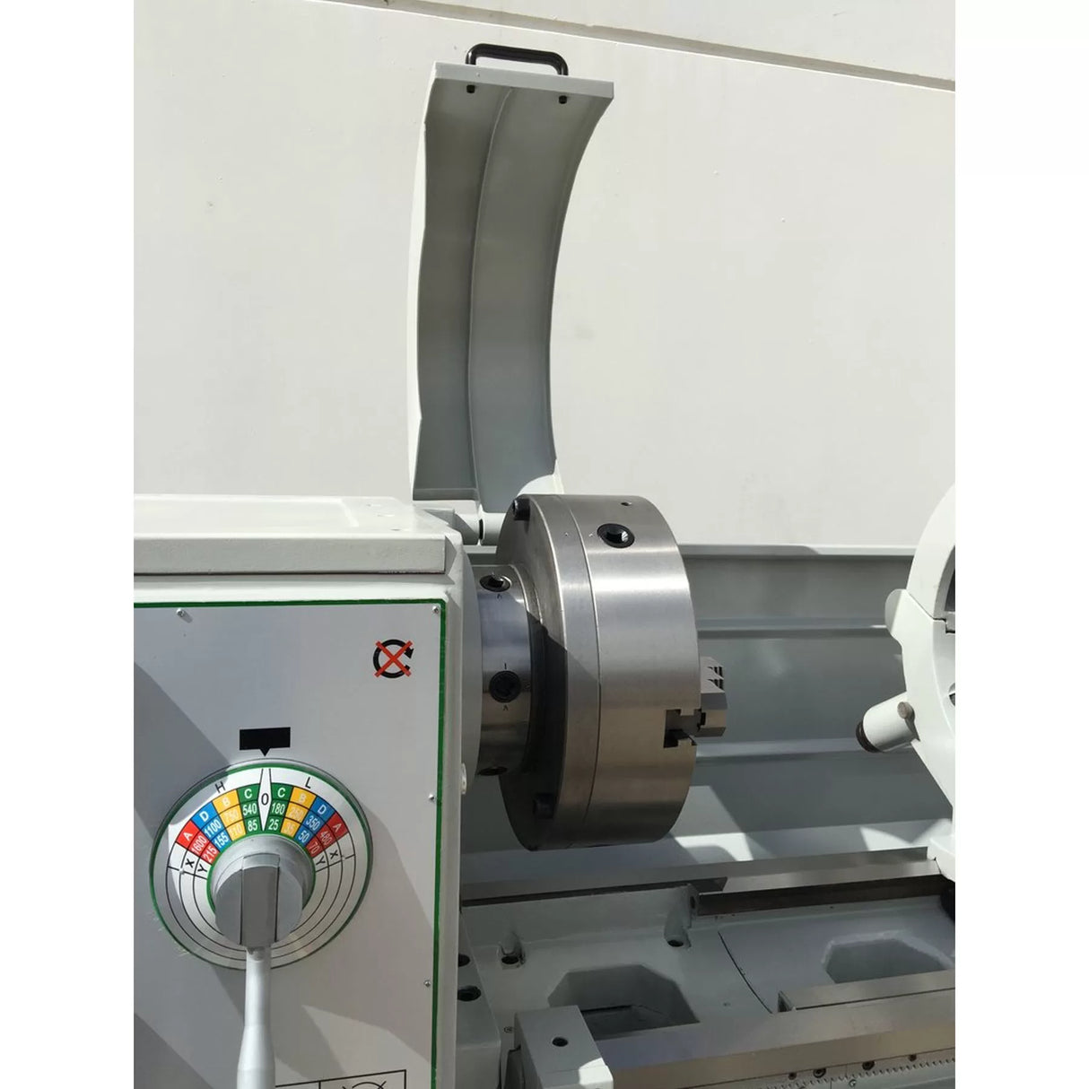 ASSET 26120 - Big Bore Lathe with Rapid Saddle - 3000mm Centres , 660mm Swing , 105mm Bore