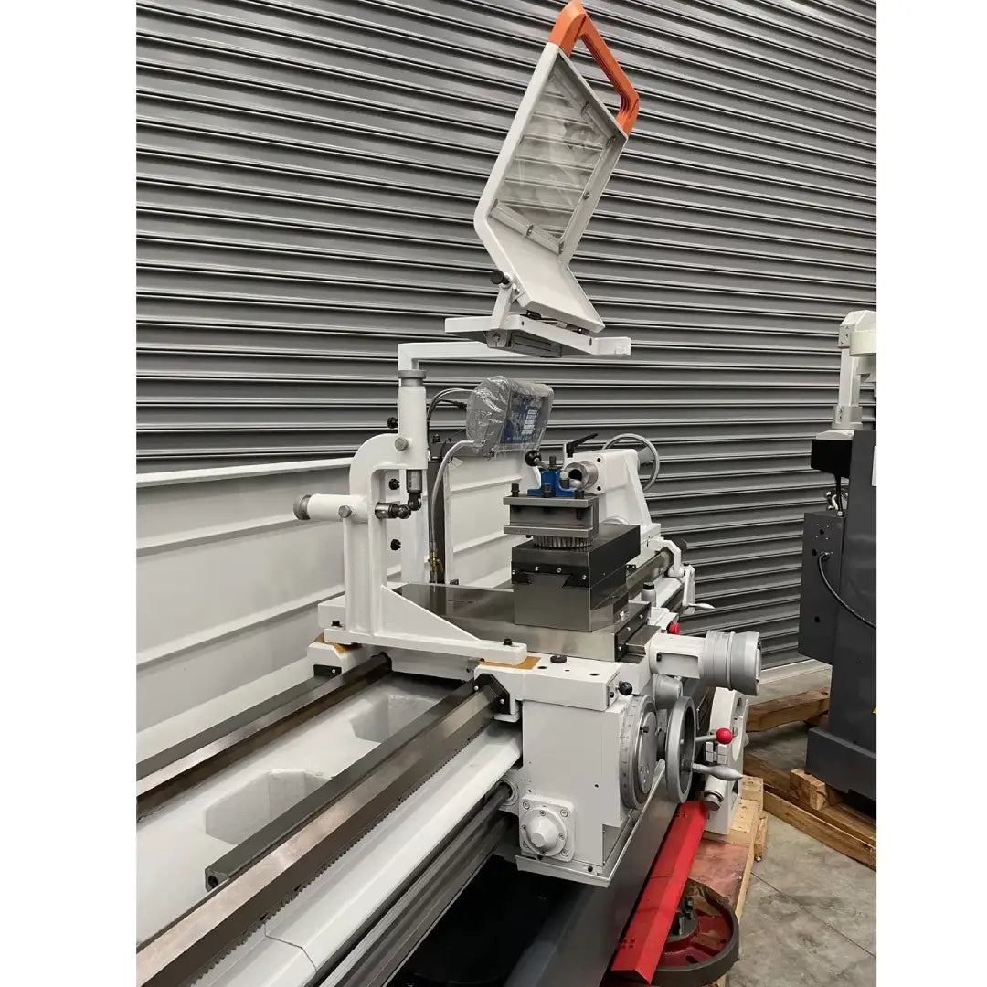 ASSET 26120 - Big Bore Lathe with Rapid Saddle - 3000mm Centres , 660mm Swing , 105mm Bore