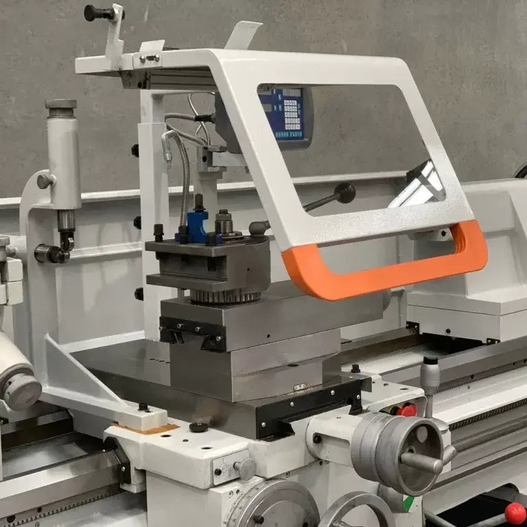 ASSET 2680 - Big Bore Lathe with Rapid Saddle - 2000mm Centres , 660mm Swing , 105mm Bore
