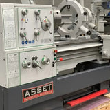 ASSET 2680 - Big Bore Lathe with Rapid Saddle - 2000mm Centres , 660mm Swing , 105mm Bore