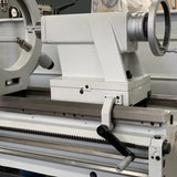 ASSET 2680 - Big Bore Lathe with Rapid Saddle - 2000mm Centres , 660mm Swing , 105mm Bore