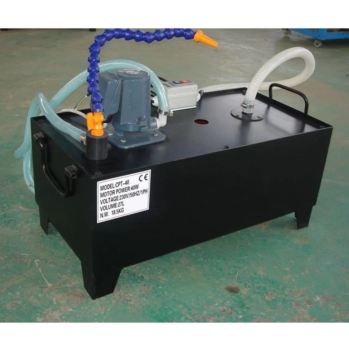 Coolant System Kit, 27L Steel Tank and Magnetic Hose