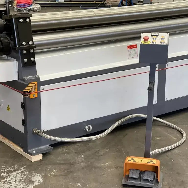 Plate / Curving Rollers, 2500mm x 4mm, Motorised Operation