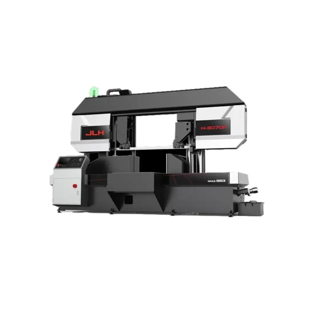 H-600 Double Column Bandsaw, 600mm Round & Square Capacity, Power 1000mm Infeed Table